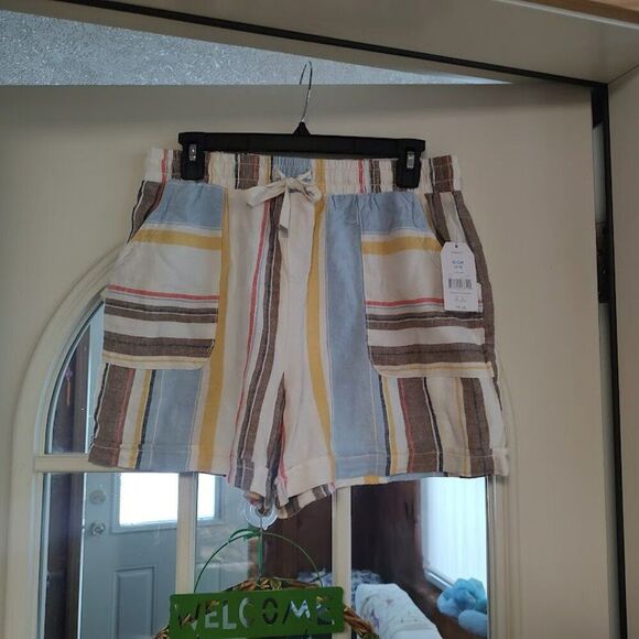 Time and Tru Pants - New Time And Tru Multi-Color Linen Shorts Size Women's S 4/6